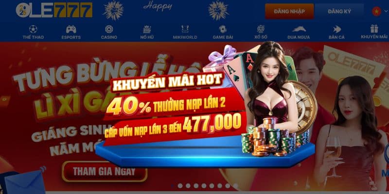 Các chương trình khuyến mãi ole777 hấp dẫn nhất