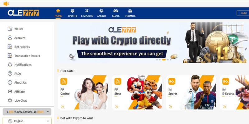 Tựa game blackjack cực hot tại Ole777